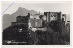 Salzburg, Festung mit Untersberg
