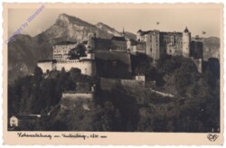 Salzburg, Hohensalzburg u. Untersberg