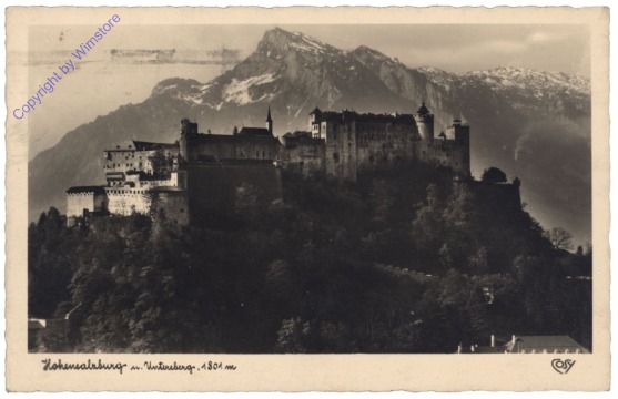 ak120512 Salzburg, Hohensalzburg