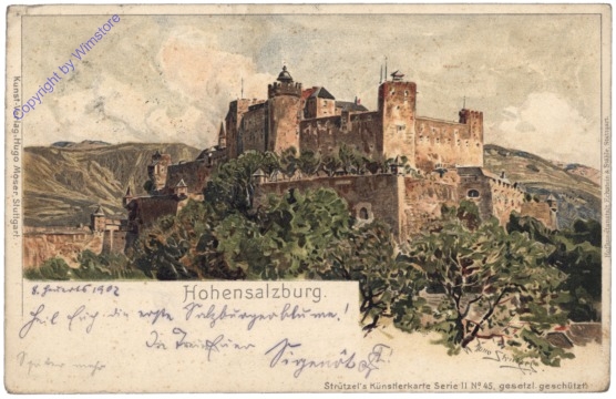 ak120513 Salzburg, Hohensalzburg