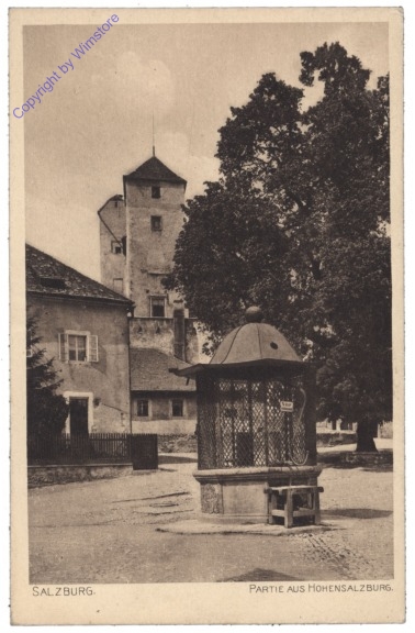 ak120514 Salzburg, Partie aus Hohensalzburg