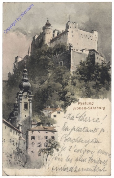 ak120519 Salzburg, Festung Hohen-Salzburg