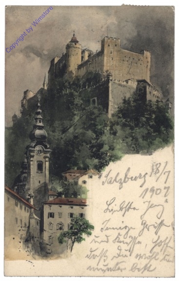 ak120520 Salzburg, Festung Hohen-Salzburg