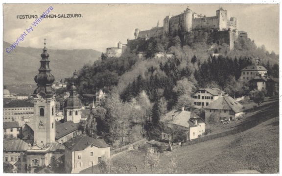 ak120535 Salzburg, Festung Hohen-Salzburg