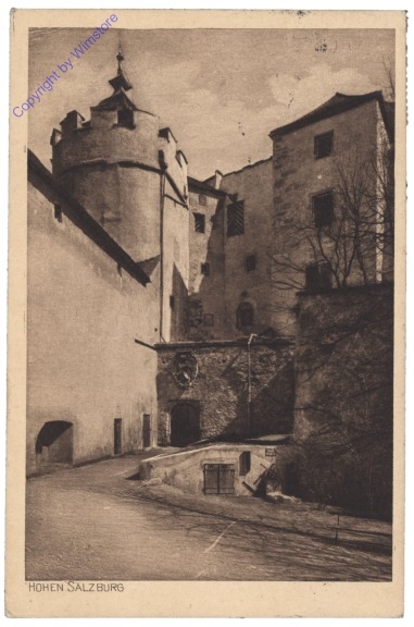 ak120538 Salzburg, Hohen-Salzburg