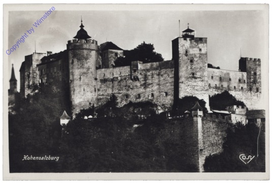 ak120542 Salzburg, Hohensalzburg