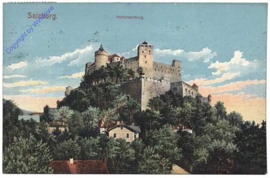 ak120546 Salzburg, Hohensalzburg