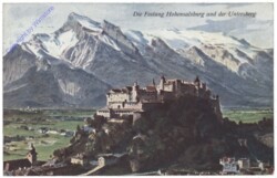 Salzburg, Die Festung Hohensalzburg und der Untersberg