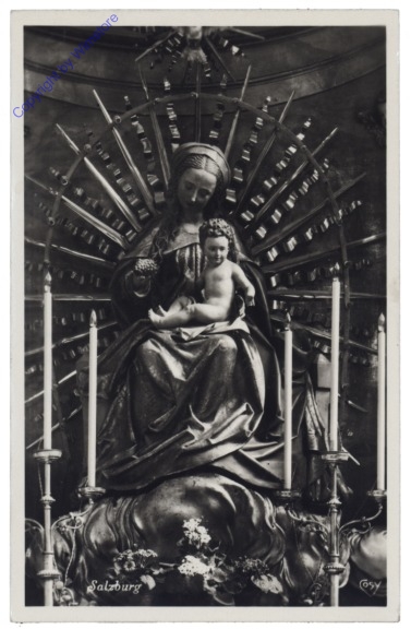 Salzburg, Franziskanerkirche, Pacher Madonna