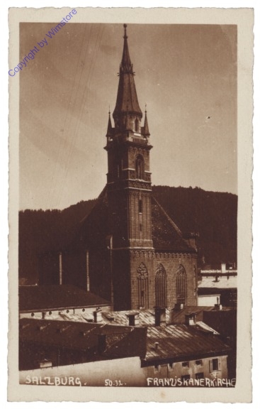 Salzburg, Franziskanerkirche, Pacher Madonna