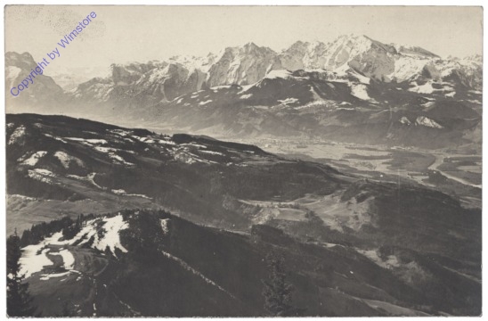 Salzburg, Aussicht vom Gaisberg