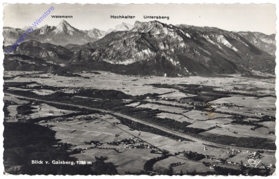 Salzburg, Blick vom Gaisberg