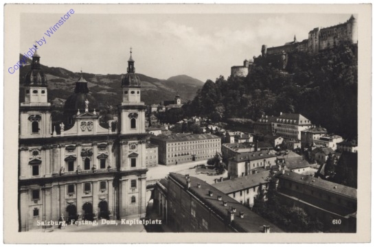 Salzburg, Festung, Dom, Kapitelplatz