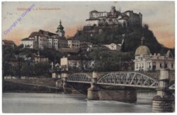 Salzburg, von der Karolinenbrücke