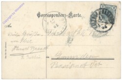 Salzburg, Karolinenbrücke mit Festung