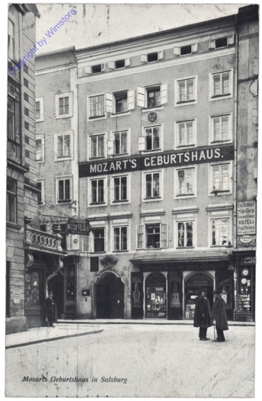 Salzburg, Mozarts Geburtshaus