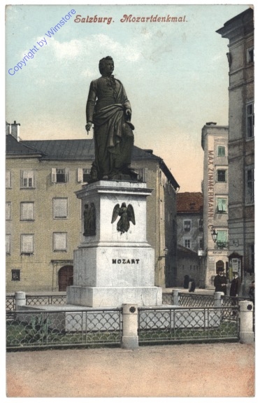 Salzburg, Mozartdenkmal