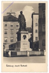 Salzburg, Mozart-Denkmal
