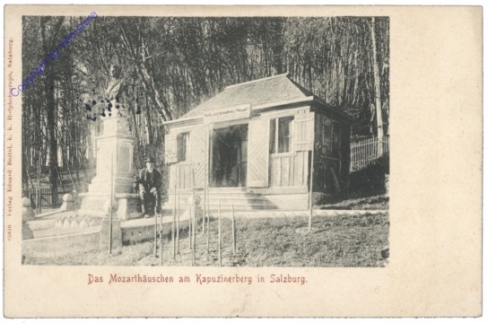 Salzburg, Das Mozarthäuschen am Kapuzinerberg