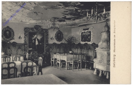 Salzburg, Mozartstube im Stieglkeller