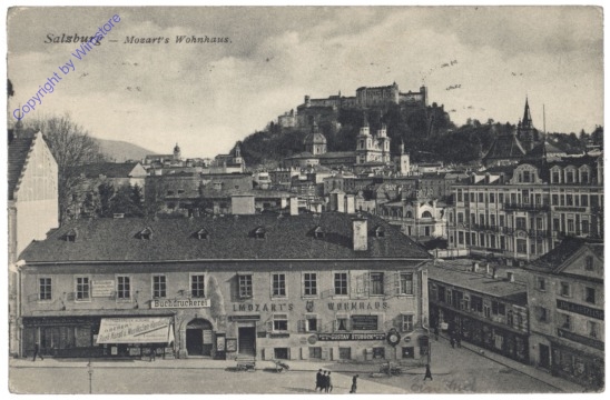 Salzburg, Mozart's Wohnhaus