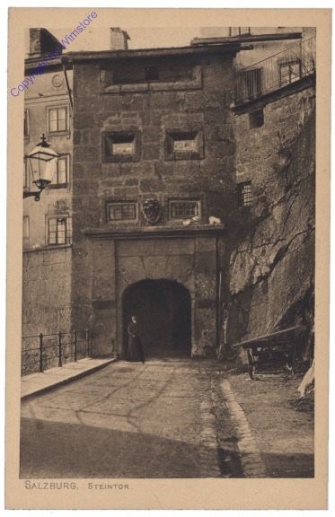 ak120638 Salzburg, Mülln, Steintor