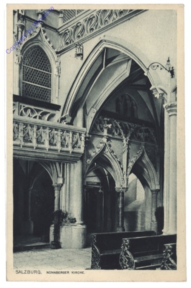 ak120648 Salzburg, Nonnberger Kirche