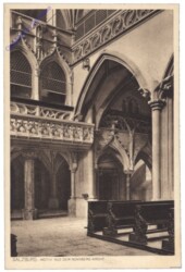 Salzburg, Motiv aus der Nonnberger Kirche