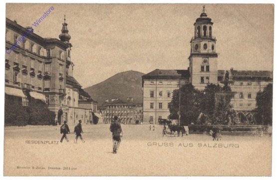 ak120675 Salzburg, Residenzplatz