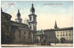 Salzburg, Residenzplatz und Dom