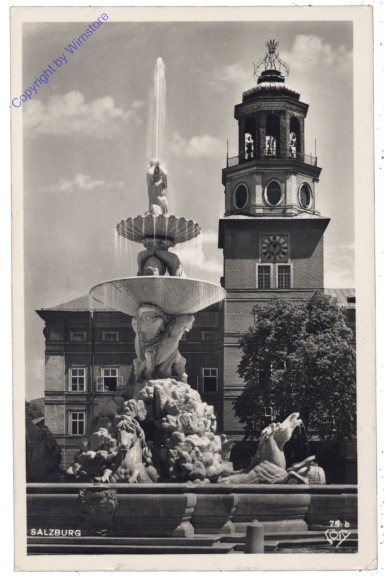 ak120679 Salzburg, Residenzbrunnen