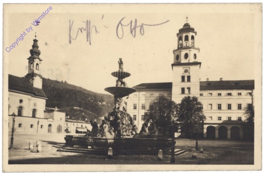ak120689 Salzburg, Residenzbrunnen