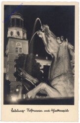 Salzburg, Hofbrunnen und Glockenspiel