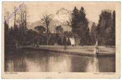 Salzburg, Hellbrunn, Park mit Untersberg