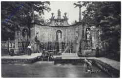 Salzburg, Schloss Hellbrunn, Tischgrotte