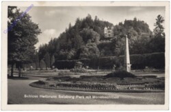 Salzburg, Schloss Hellbrunn, Park mit Monatsschlössl