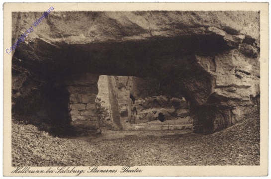 Salzburg, Schloss Hellbrunn, Steinernes Theater