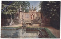 Salzburg, Schloss Hellbrunn, Tischgrotte