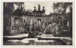 Salzburg, Schloss Hellbrunn, Tischgrotte