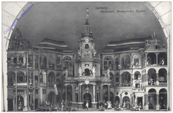 Salzburg, Schloss Hellbrunn, Mechanisches Theater