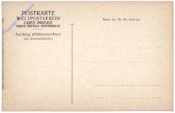 Salzburg, Schloss Hellbrunn, Hellbrunner-Park mit Monatsschlössl