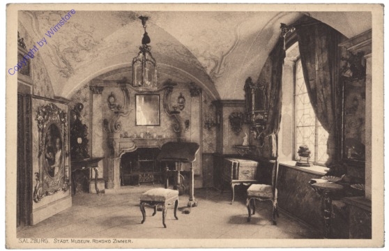 Salzburg, Städt. Museum, Rokoko Zimmer