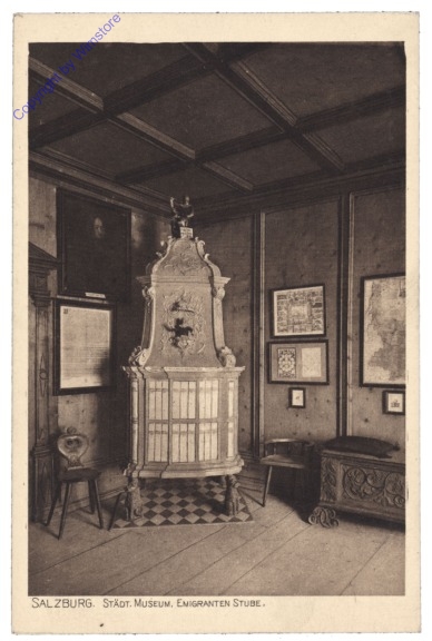 Salzburg, Städt. Museum, Emigranten Stube