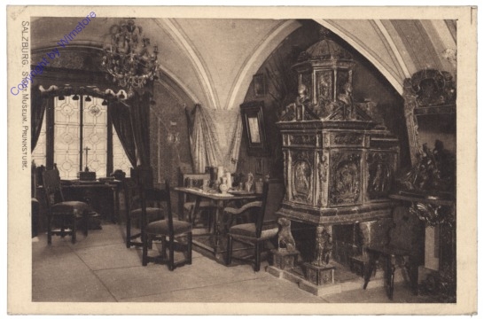 Salzburg, Städt. Museum, Prunkstube