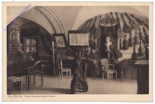 Salzburg, Städt. Museum, Musik Halle