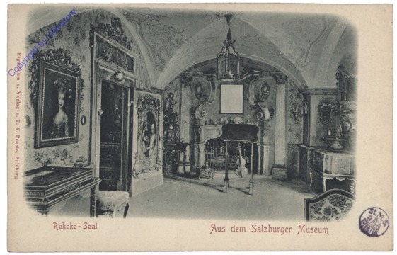 Salzburg, Städt. Museum, Aus  dem Salzburger Museum, Rokoko-Saal