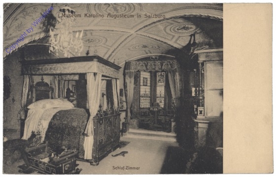 Salzburg, Museum Karolino Augusteum, Schlaf-Zimmer