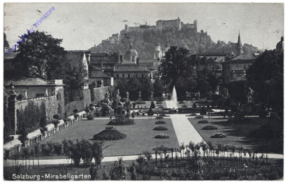 ak120818 Salzburg, Schloss Mirabell, Mirabellgarten