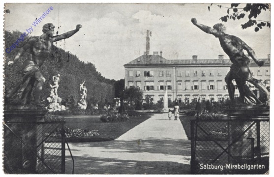 ak120819 Salzburg, Schloss Mirabell, Mirabellgarten