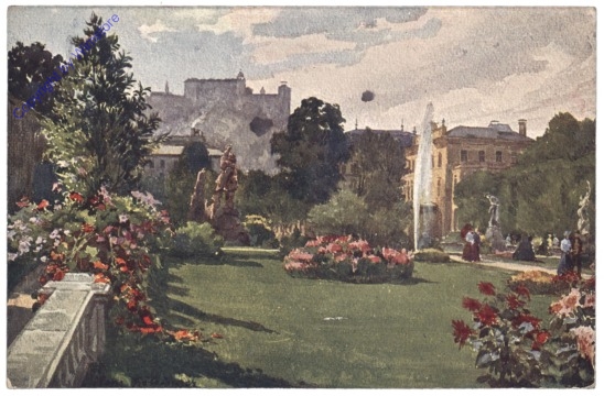 ak120822 Salzburg, Schloss Mirabell, Mirabellgarten